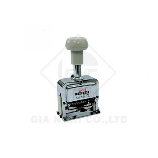 Máy đóng số deli 6 số